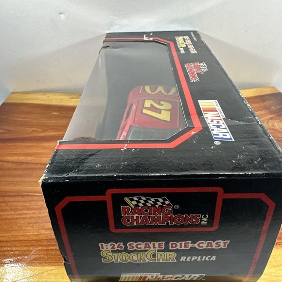 1992 Edition Racing Champions 1:24 McDonald's #27 Nascar‎ Jimmy Spencer - Picture 5 of 8